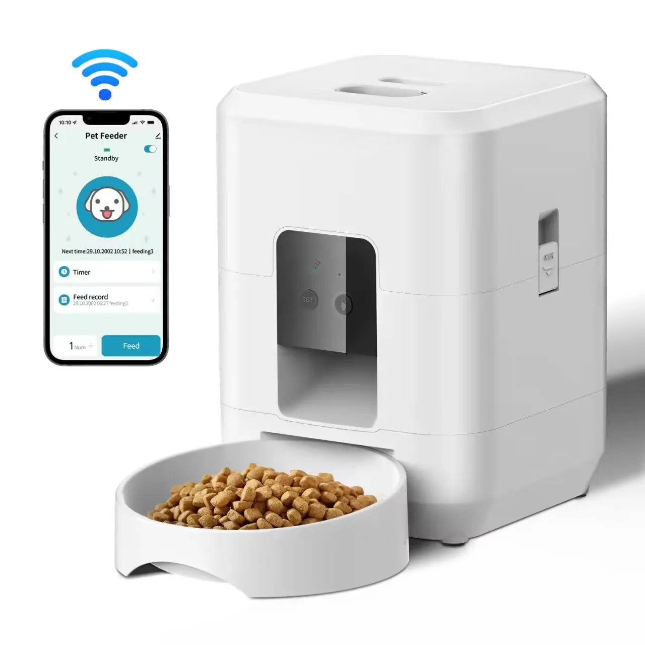 Cat Food Smart Feeder Automatic Feeder Slow Food Machine - gallery product image for cat food