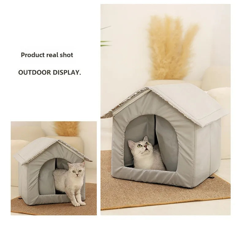 Waterproof Outdoor Pet House Stray Cats & Dogs