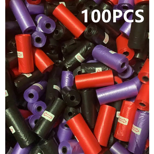 Biodegradable Dog Poop Bags 100 Rolls Eco ✅