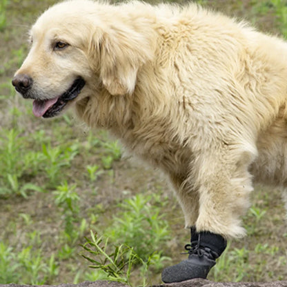 No-Fall-Off Summer Dog Shoes - Breathable Soft Sole Puppy Footwear