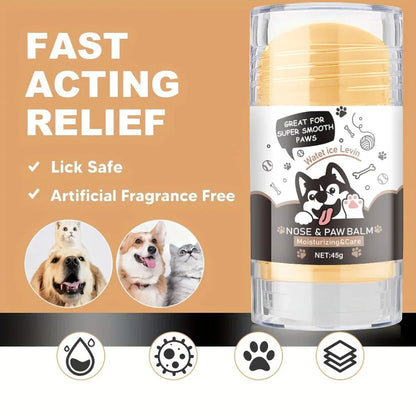 Dog Paw Balm: Lick-Safe Organic Healing Cream for Pet Paws