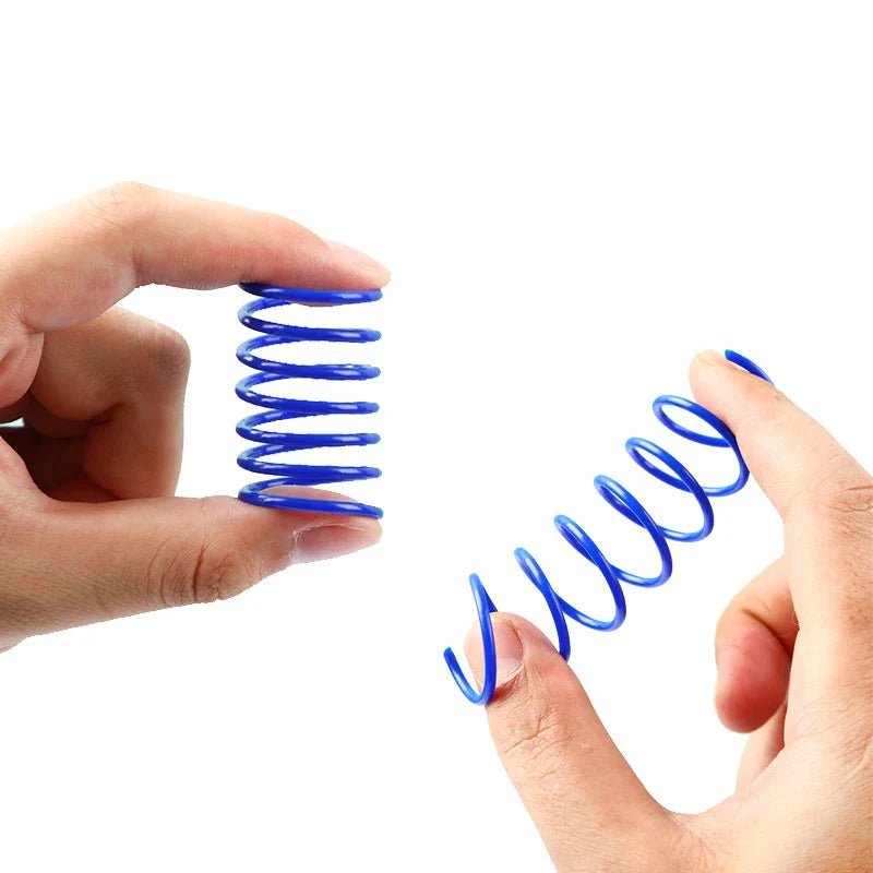 Colorful Cat Spring Toys – Durable Coil Play for Kittens - WTN Essentials