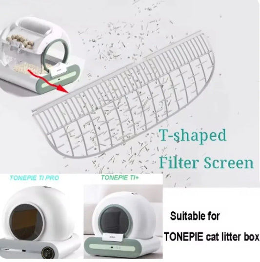 Tonepie Cat Litter Box Filter Screen Mesh Replacement 🧼
