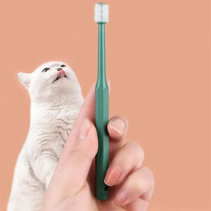 Soft Cat Toothbrush – Gentle Oral Care Brush for Pet Teeth Cleaning - WTN Essentials