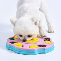 Dog Puzzle Slow Feeder Toy – Interactive Treat Dispenser for
