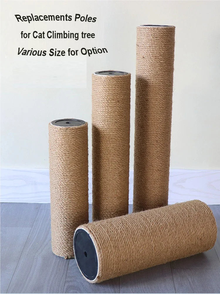 DIY Cat Tree Pole Replacement Sisal Rope Scratching Post 🔧