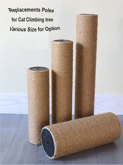 DIY Cat Tree Pole Replacement Sisal Rope Scratching Post 🔧