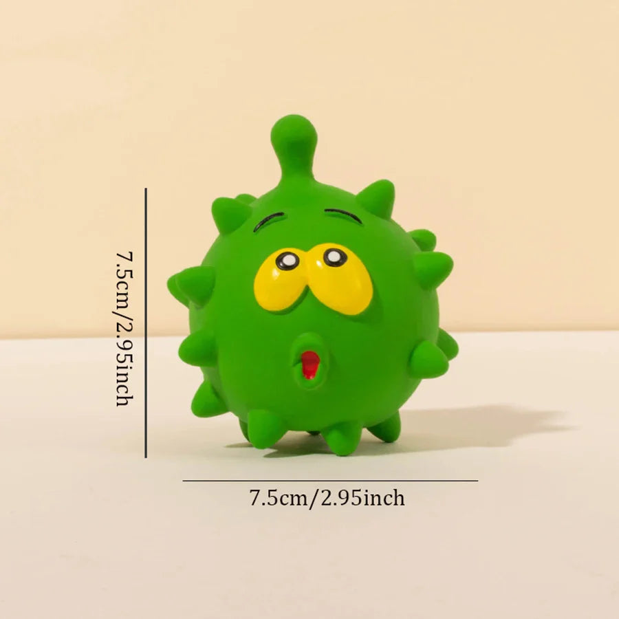 Squeaky Thorn Dog Chew Toy – Bite Resistant & Tooth Cleaning - WTN Essentials