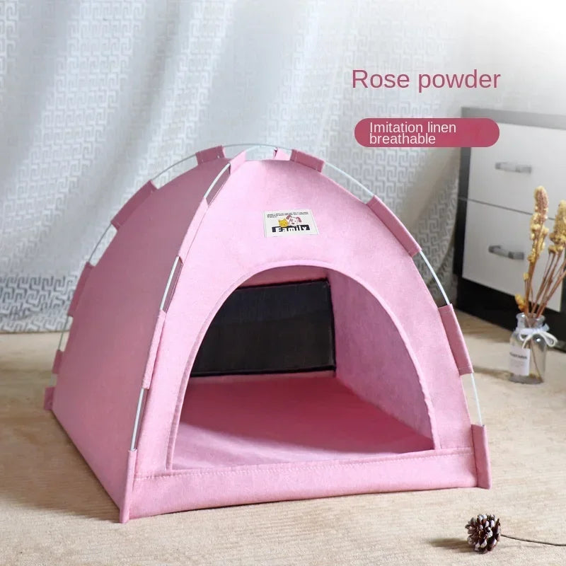 Adorable Pet Tent Bed - Purrfect Pet Kingdom