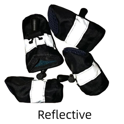 Summer Dog Paw Protectors - Waterproof Anti-Slip Shoes for Small & Medium Dogs