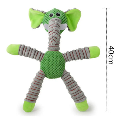 Reliable Large Dog Squeaky Plush Toy – Animal Shape