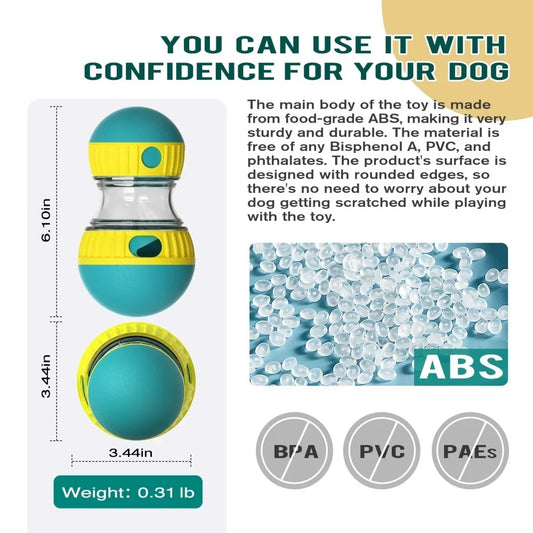 Interactive Slow-Feeder Treat Dispenser