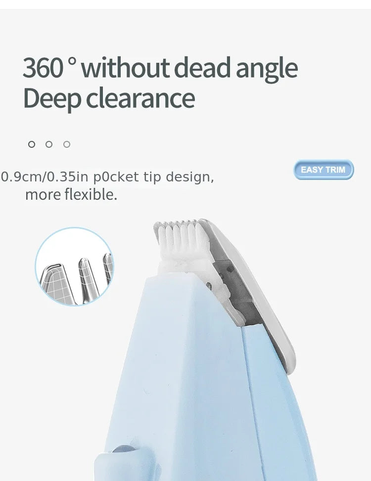 Electric Pet Paw Shaver – Quiet Grooming Trimmer for Cat & Dog Feet - WTN Essentials