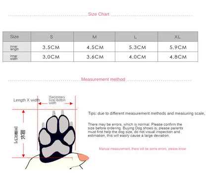 Waterproof Pet Rain Boots - Breathable Outdoor Shoes for Dogs & Cats