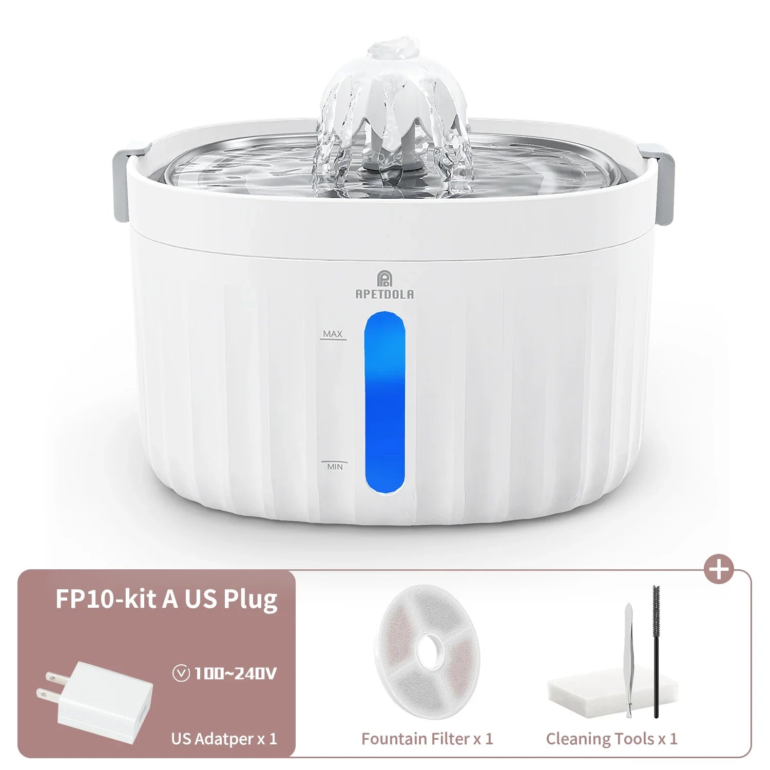 Cat Bed APETDOLA Water Fountain Automatic Water Dispenser - gallery product image for cat bed