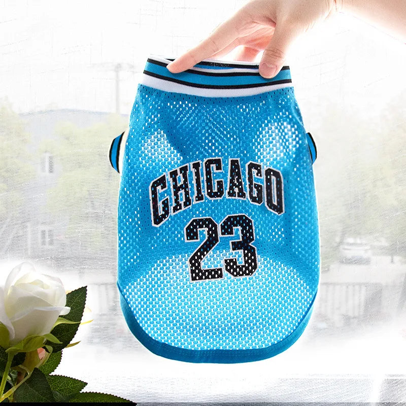 Breathable Dog Basketball Jersey - Purrfect Pet Kingdom