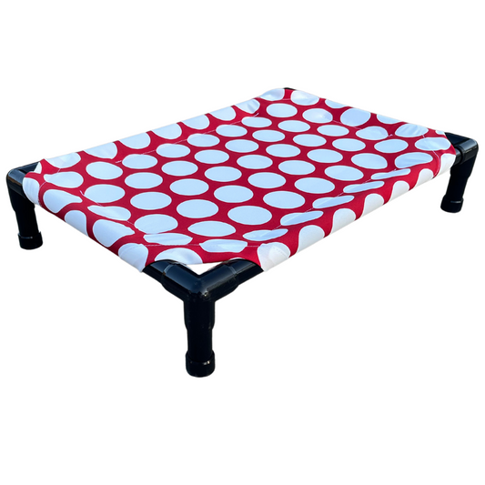 Dog Bed Polka Dot Pattern Indoor Outdoor Washable 🛏️