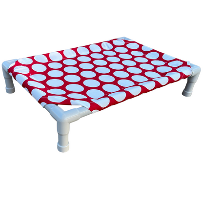 Dog Bed Polka Dot Pattern Indoor Outdoor Washable 🛏️