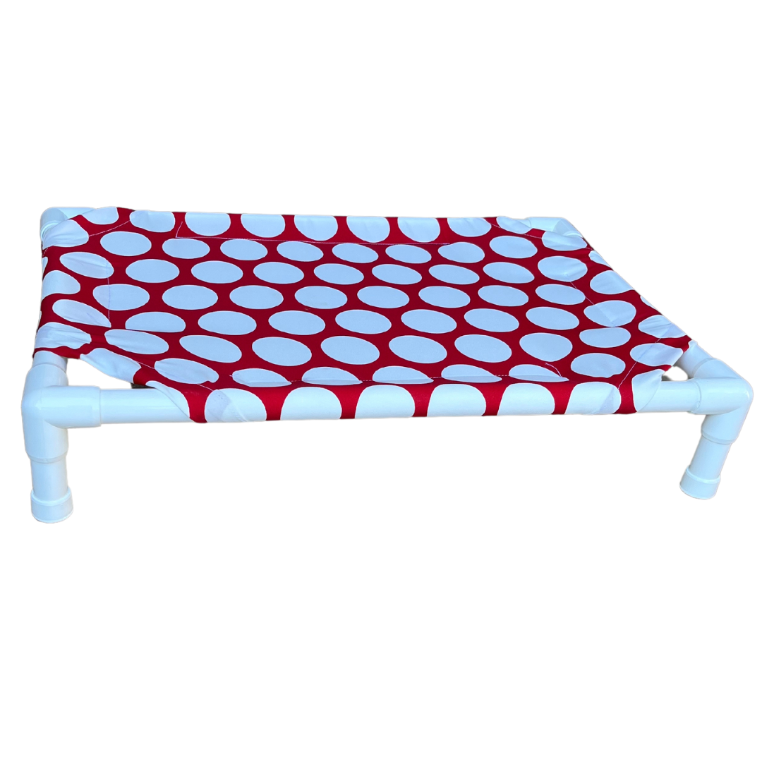 Dog Bed Polka Dot Pattern Indoor Outdoor Washable 🛏️