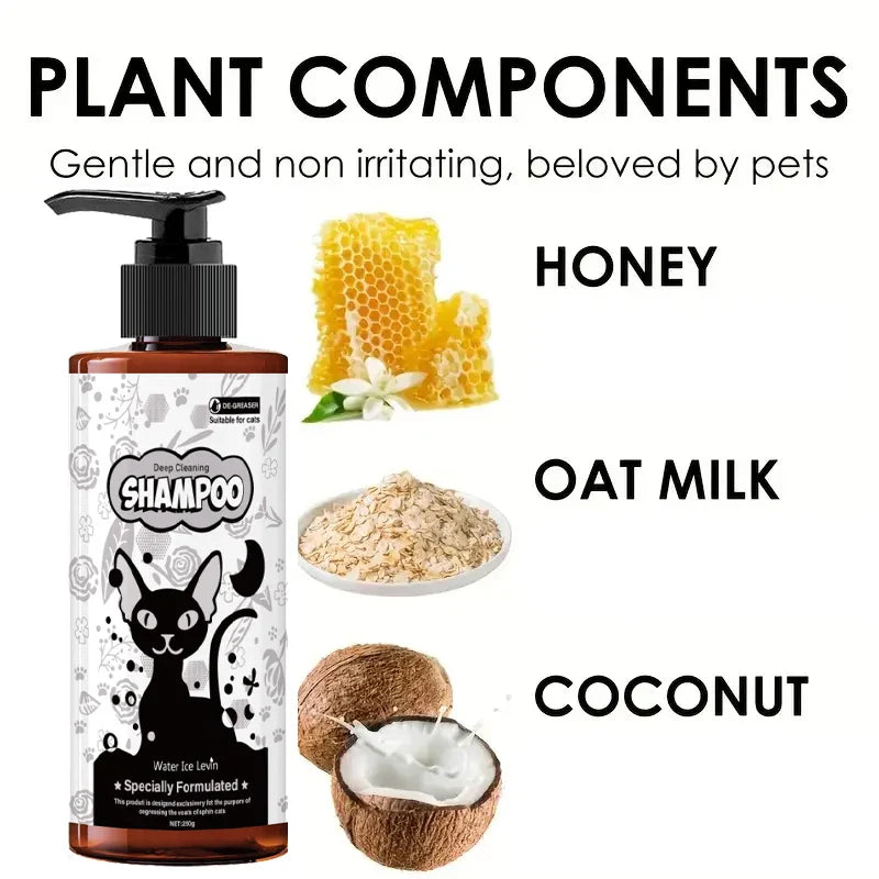 Pet Shampoo Gentle Cleansing Soothing Care 250g 🛁 - Purrfect Pet Kingdom