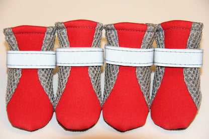 Waterproof Pet Rain Boots - Breathable Outdoor Shoes for Dogs & Cats