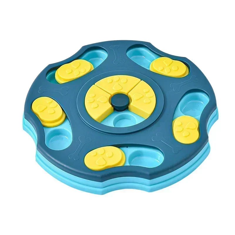 Dog Puzzle Slow Feeder Toy – Interactive Treat Dispenser for Mental Stimulation - WTN Essentials