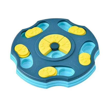 Interactive Dog Puzzle Slow Feeder Treat Toy for Mental Play