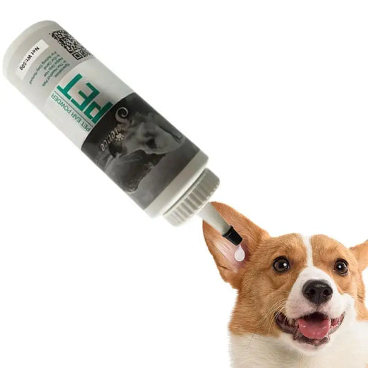 Pet Ear Cleaning Powder Dog Cat Ear Care Hair Removal 👂