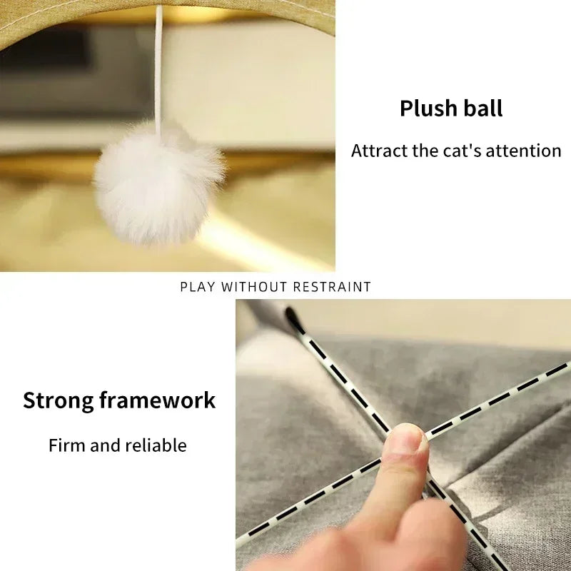 Adorable Pet Tent Bed - Purrfect Pet Kingdom