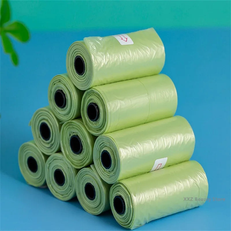 Biodegradable Dog Poop Bags Eco-Friendly Waste Bags Rolls 🌱