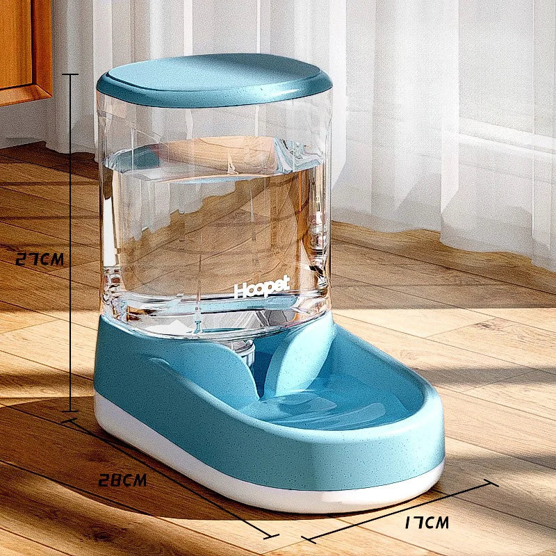 Cat Food HOOPET Feeding Drinker Large Capacity Automatic - gallery product image for cat food