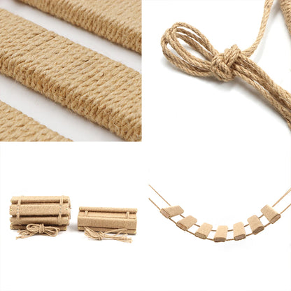 Cat Climbing Frame Bridge Ladder Sisal Rope 🐱