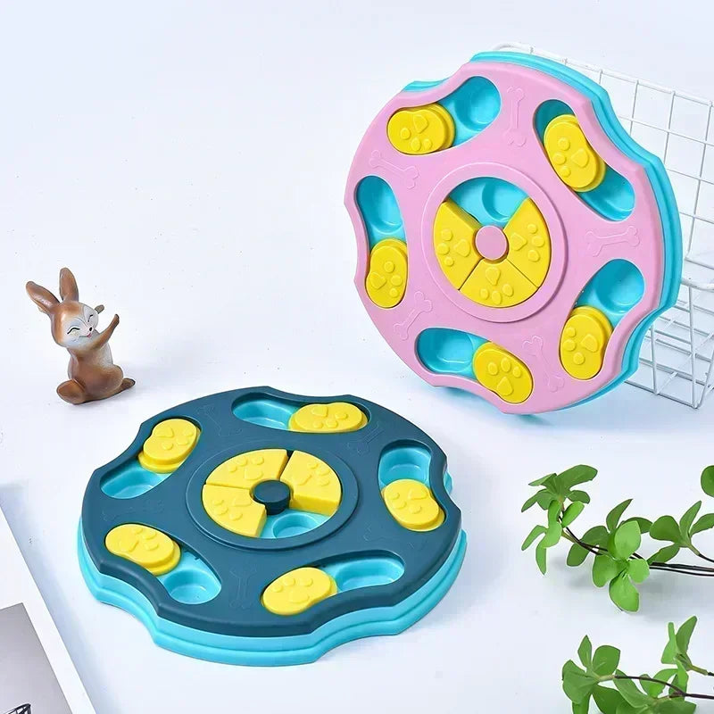 Interactive Dog Puzzle Slow Feeder Non-Slip Food Dispenser