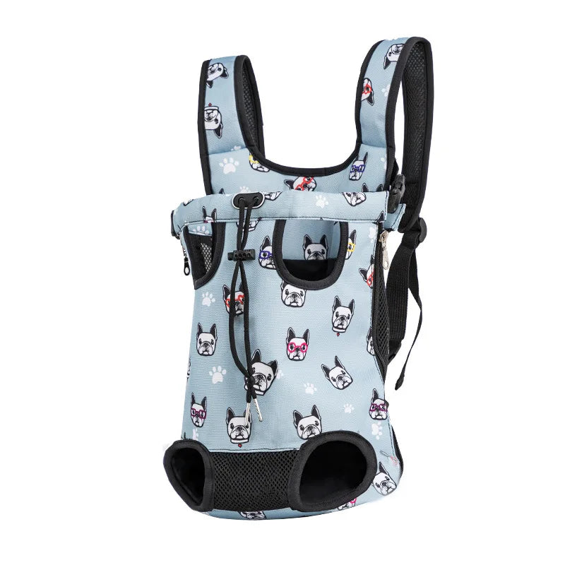 Adjustable Pet Backpack Carrier for Cats & Small Dogs - WTN Essentials