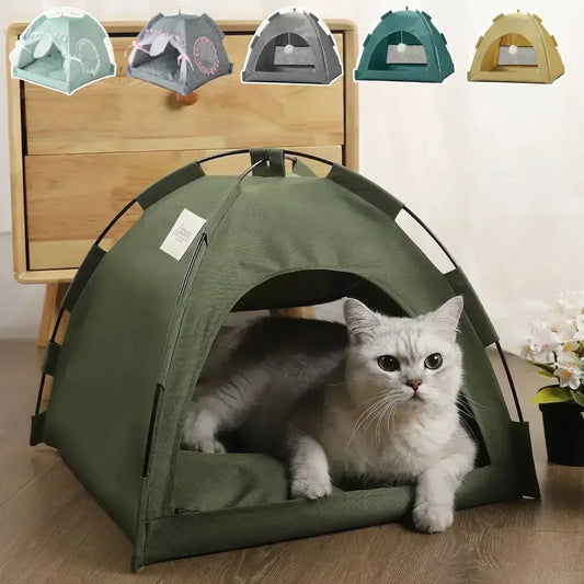 Adorable Pet Tent Bed - Purrfect Pet Kingdom