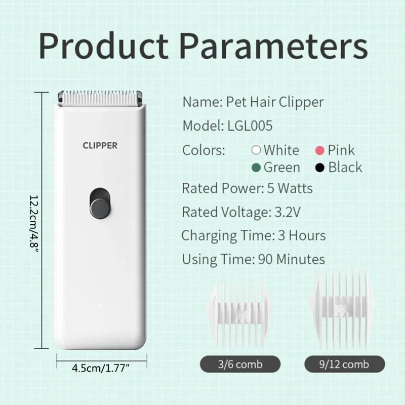 Dog Hair Clipper – Electric Pet Hair Trimmerd - WTN Essentials