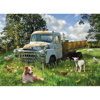 Sheep Field 1000 Piece Jigsaw Puzzle Cobble Hill