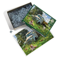 Sheep Field 1000 Piece Jigsaw Puzzle Cobble Hill