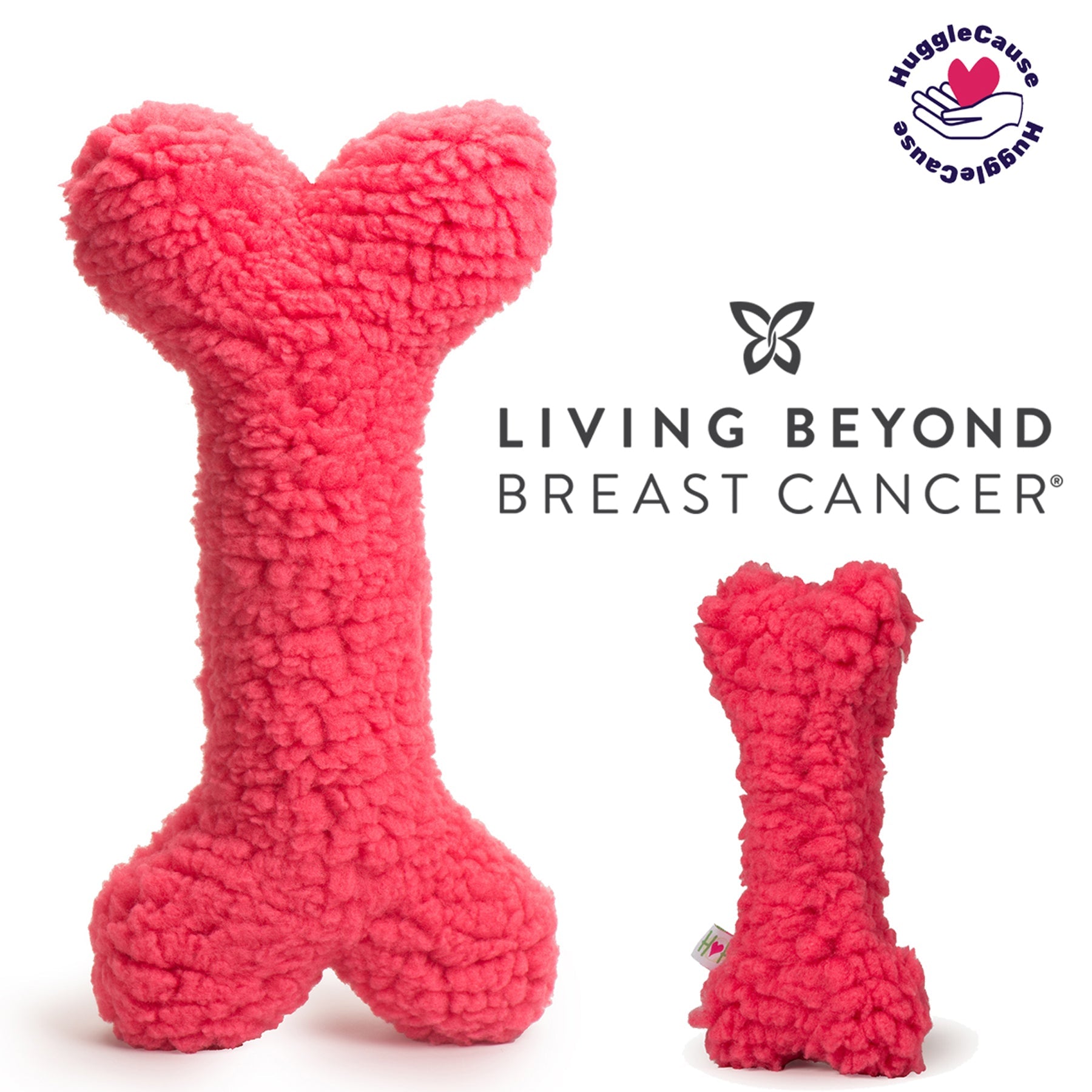 Dog Treats HuggleCause Living Beyond Breast Cancer Essential - main product image for dog treats