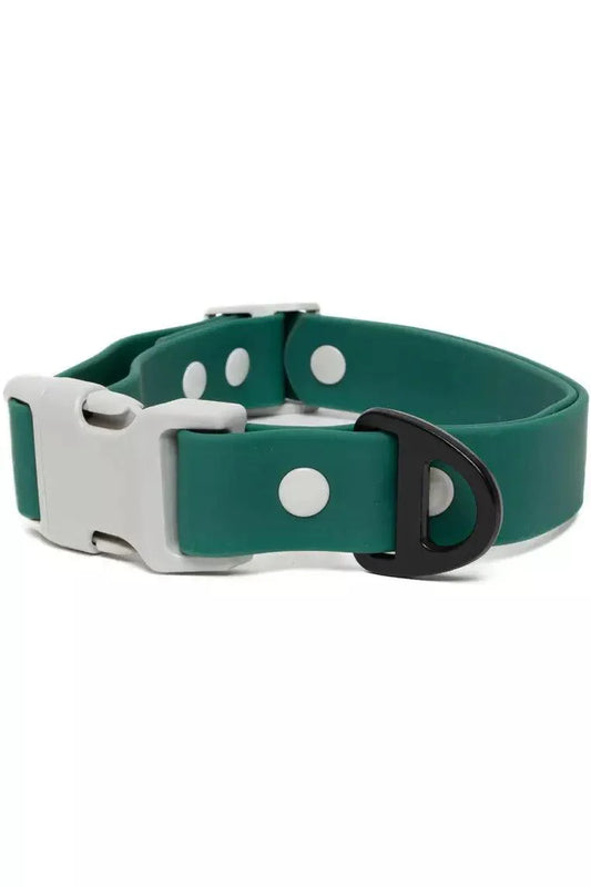 Siberian Spruce Waterproof Dog Collar - Dog Collar - Aria the Fox - Spruce / Gray - 11 - 13 - CO24SS01
