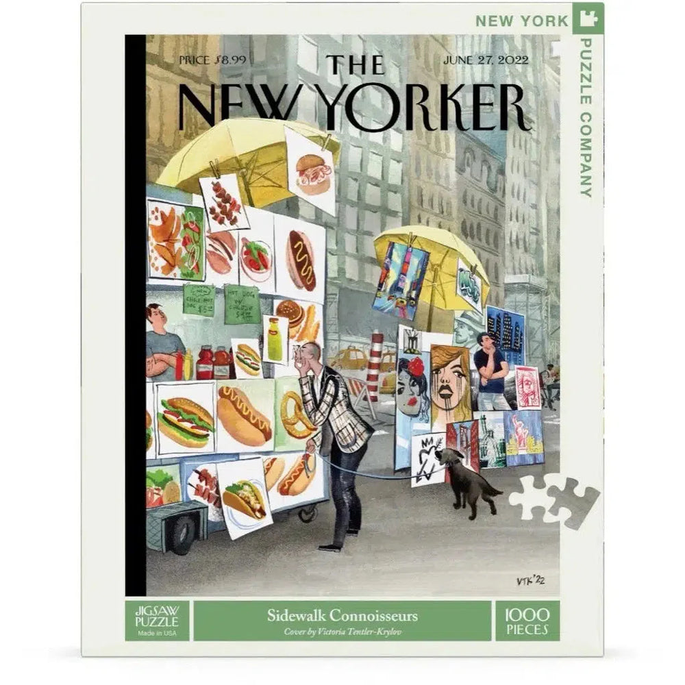 Sidewalk Connoisseurs 1000 Piece Jigsaw Puzzle NYPC