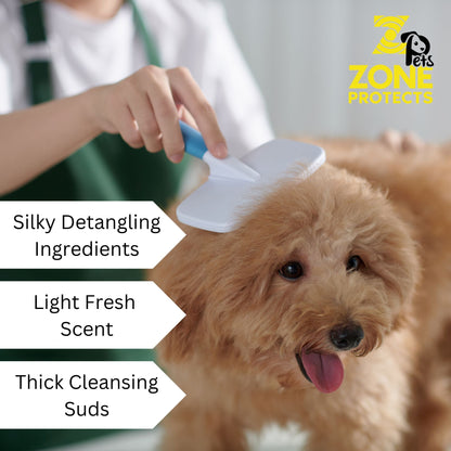 Lavender Detangling Shampoo for Silky Soft Pet Coat Grooming