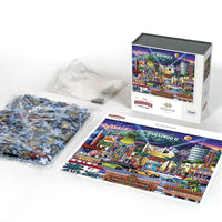 Singapore 1000 Piece Jigsaw Puzzle Boardwalk