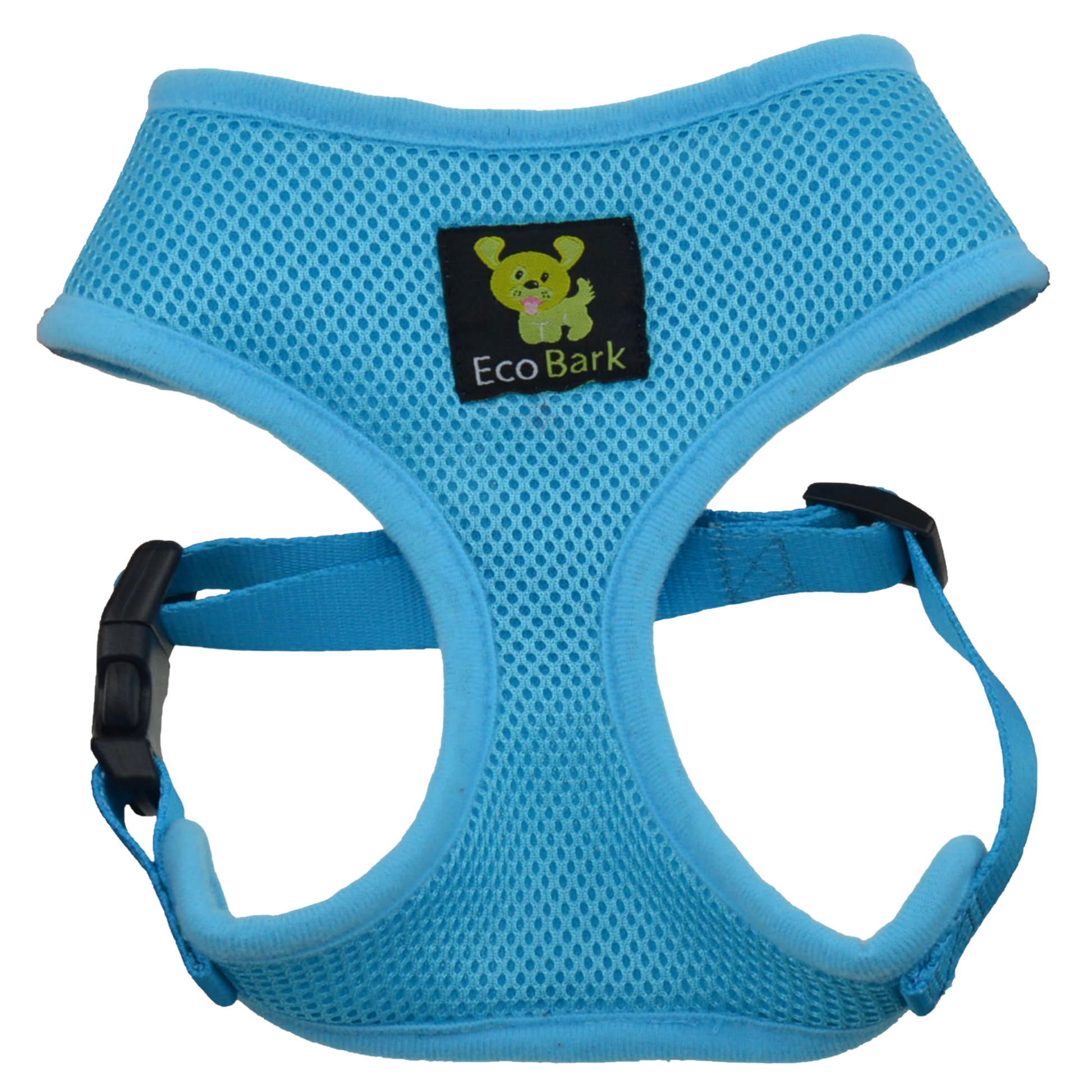 Dog Harness EcoBark Sky Blue Harness Over-the-Head Soft Mesh - main product image for dog harness