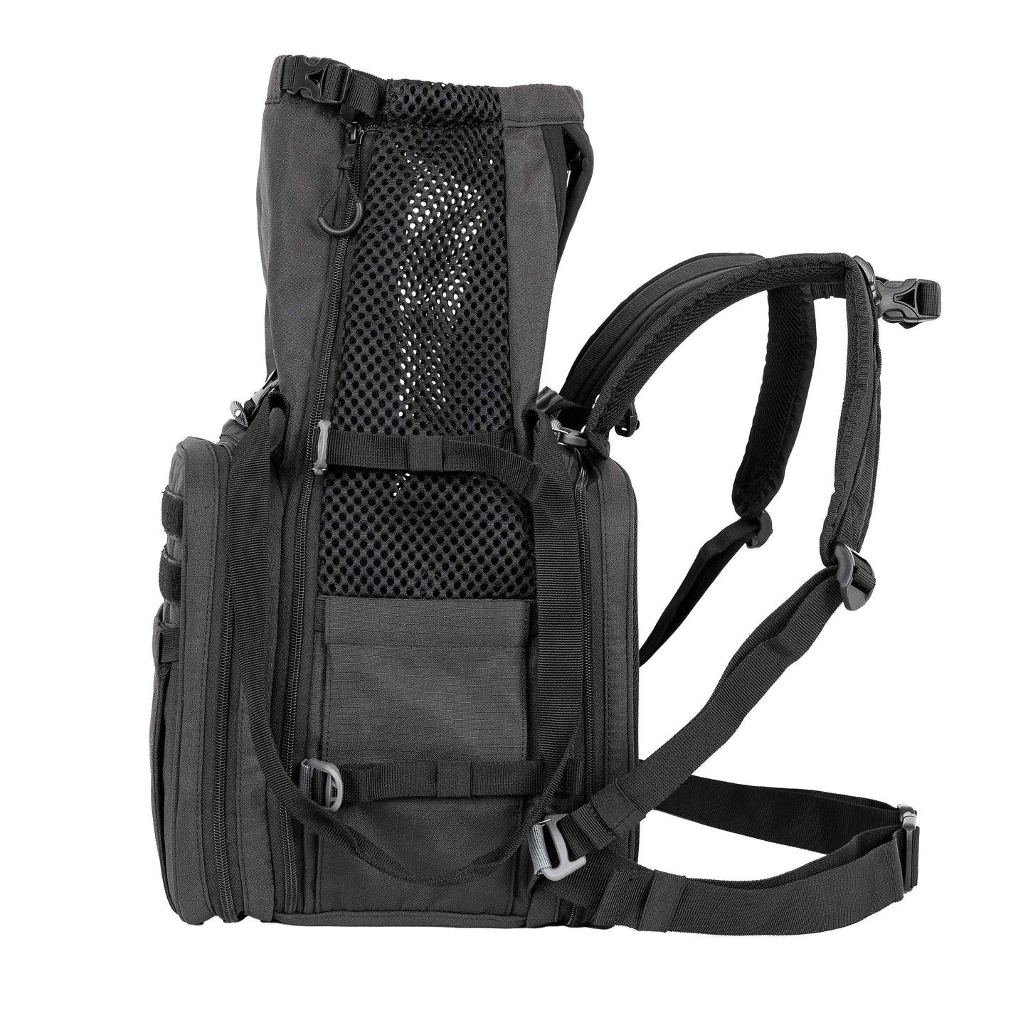 K9 Sport Sack Carrier Backpack in black, designed for safe and comfortable pet travel, perfect dog backpack