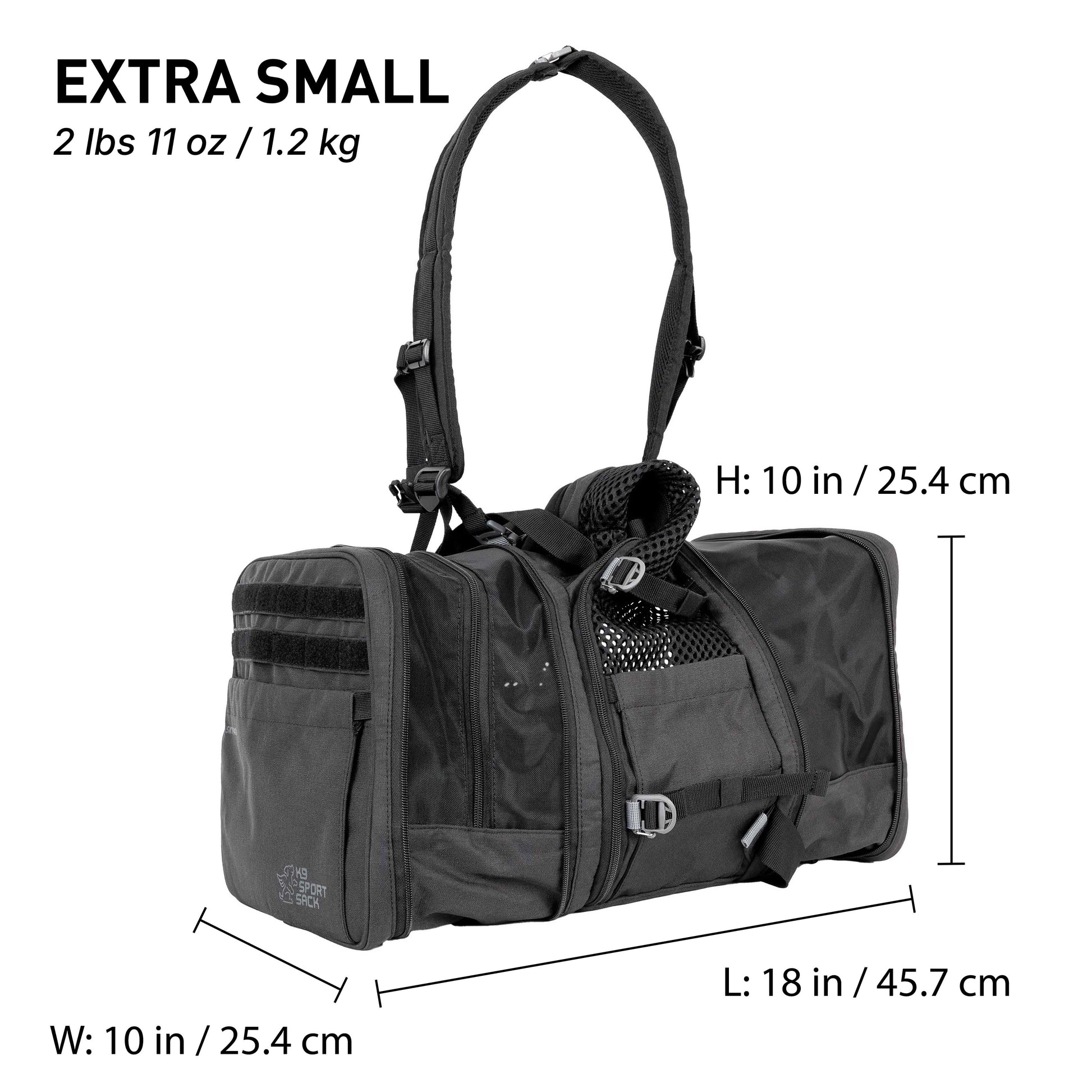 K9 Sport Sack Extra Small Dog Backpack for easy pet carrying and travel convenience