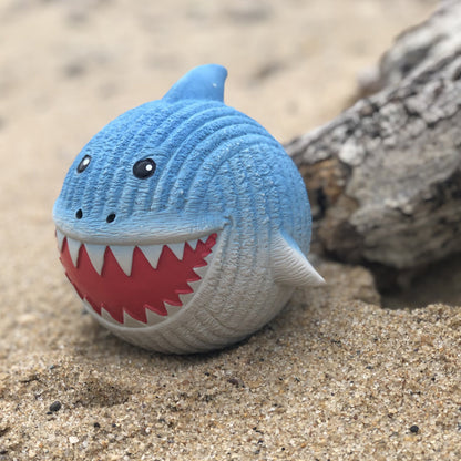 Finn the Shark Ruff-Tex® Latex Ball Dog Toy, Large