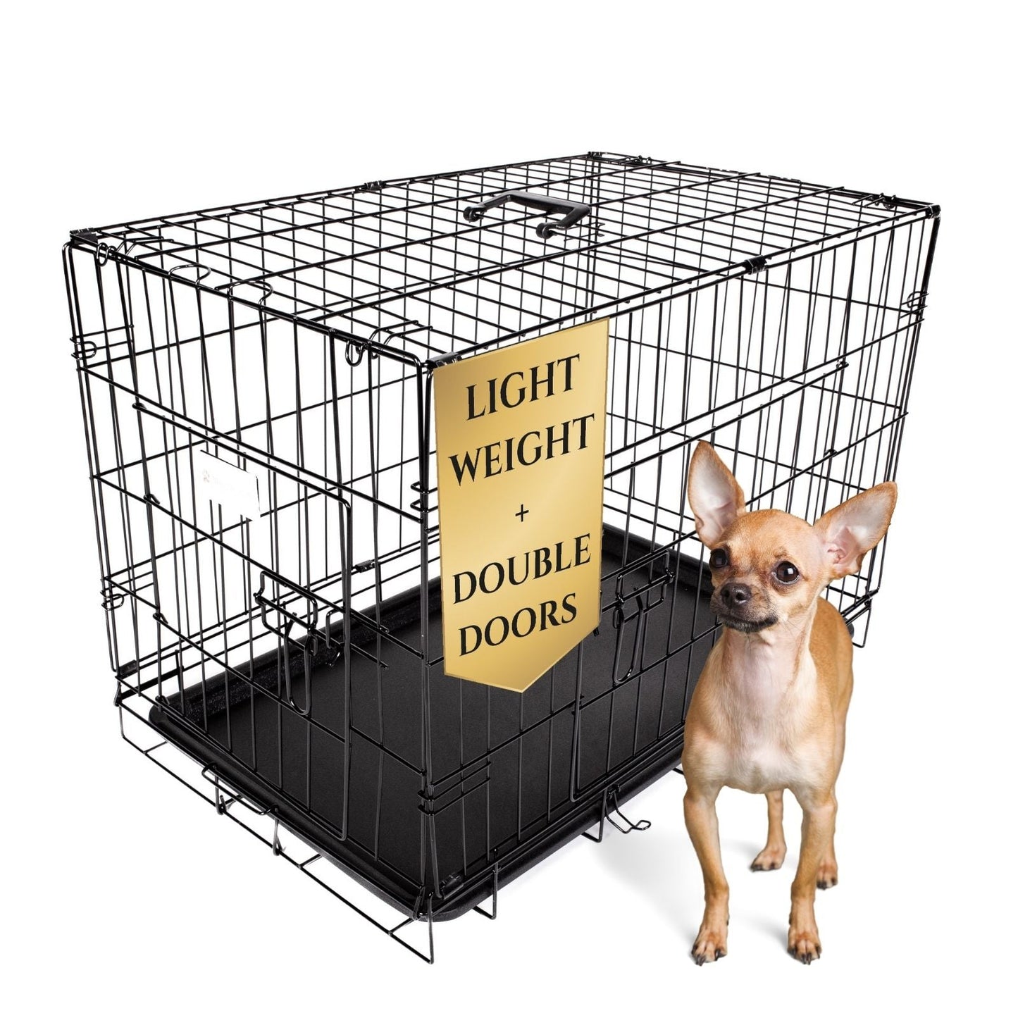 Classic Wire Kennel - Wasatch Pup - S - WP - S Classic Wire Kennel