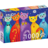 Smiling Cats 1000 Piece Jigsaw Puzzle Enjoy