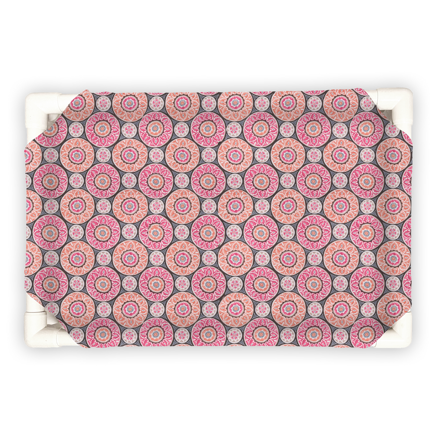 Outdoor Dog Bed Colorful Solarium Pattern 6 Lbs 🛏️